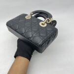 Dior Lady D-Joy Small Black Lambskin LGHW