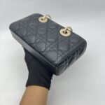 Dior Lady D-Joy Small Black Lambskin LGHW