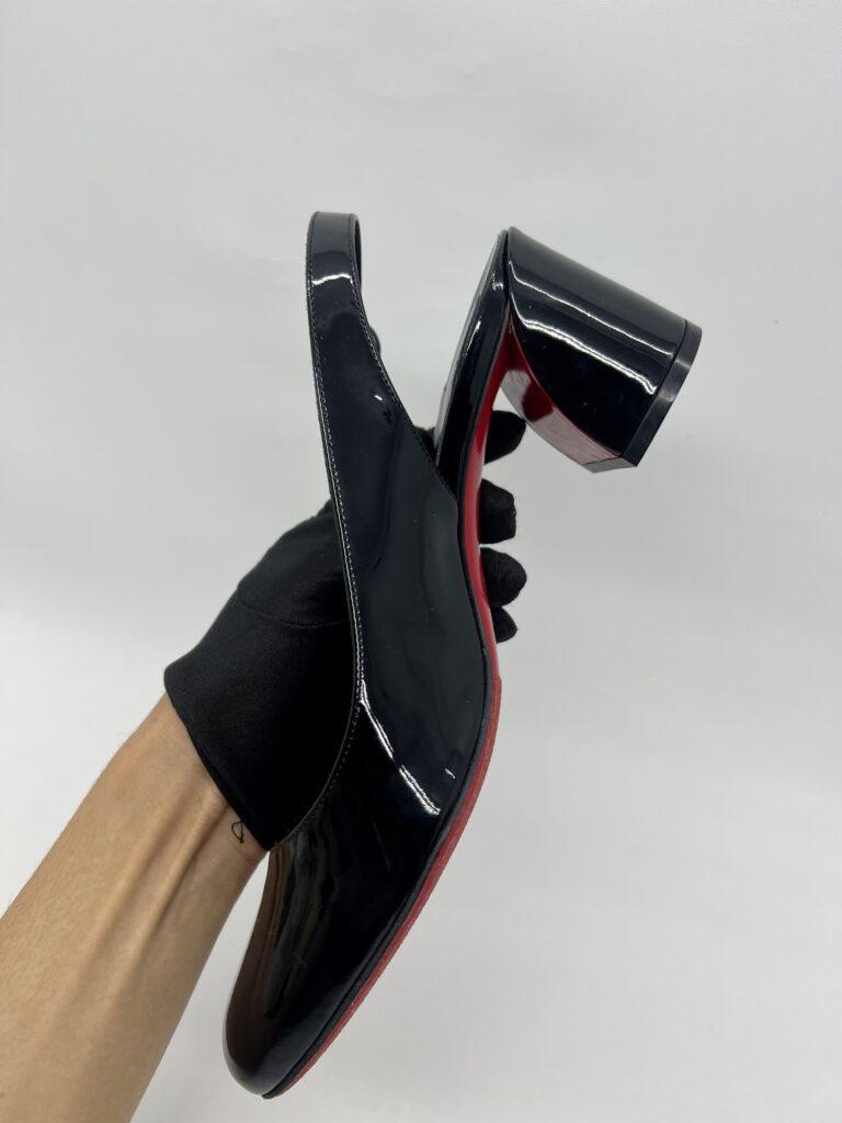 Christian Louboutin So Jane Sling Back Black