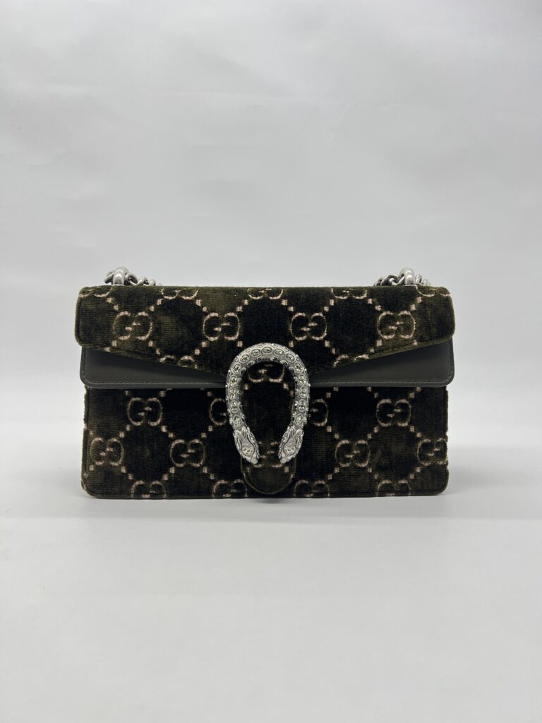 Gucci Dionysus Velvet Olive Green