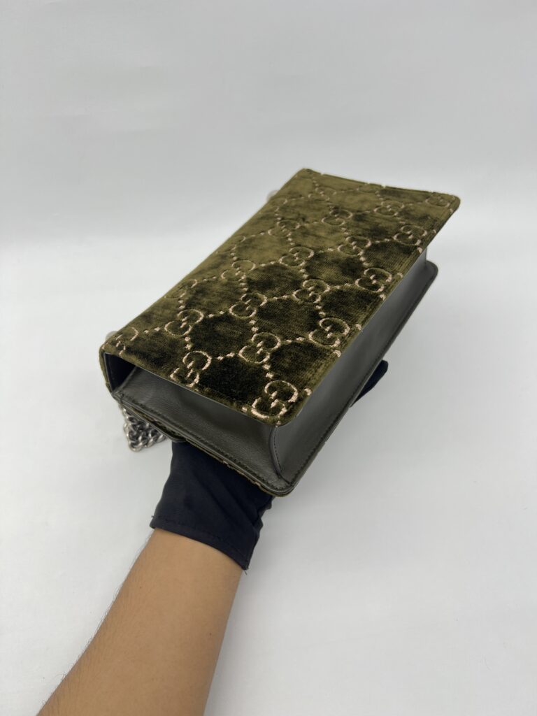 Gucci Dionysus Velvet Olive Green