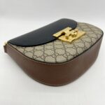 Gucci Web Padlock GG Supreme Brown Black GHW