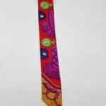 Hermes Twilly Epaulettes Rouge/Ocre/Fuchsia