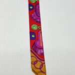 Hermes Twilly Epaulettes Rouge/Ocre/Fuchsia