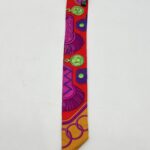 Hermes Twilly Epaulettes Rouge/Ocre/Fuchsia