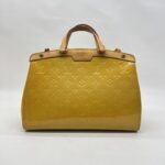 Louis Vuitton Brea MM Vernis Yellow GHW