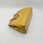 Louis Vuitton Brea MM Vernis Yellow GHW