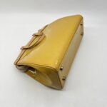 Louis Vuitton Brea MM Vernis Yellow GHW