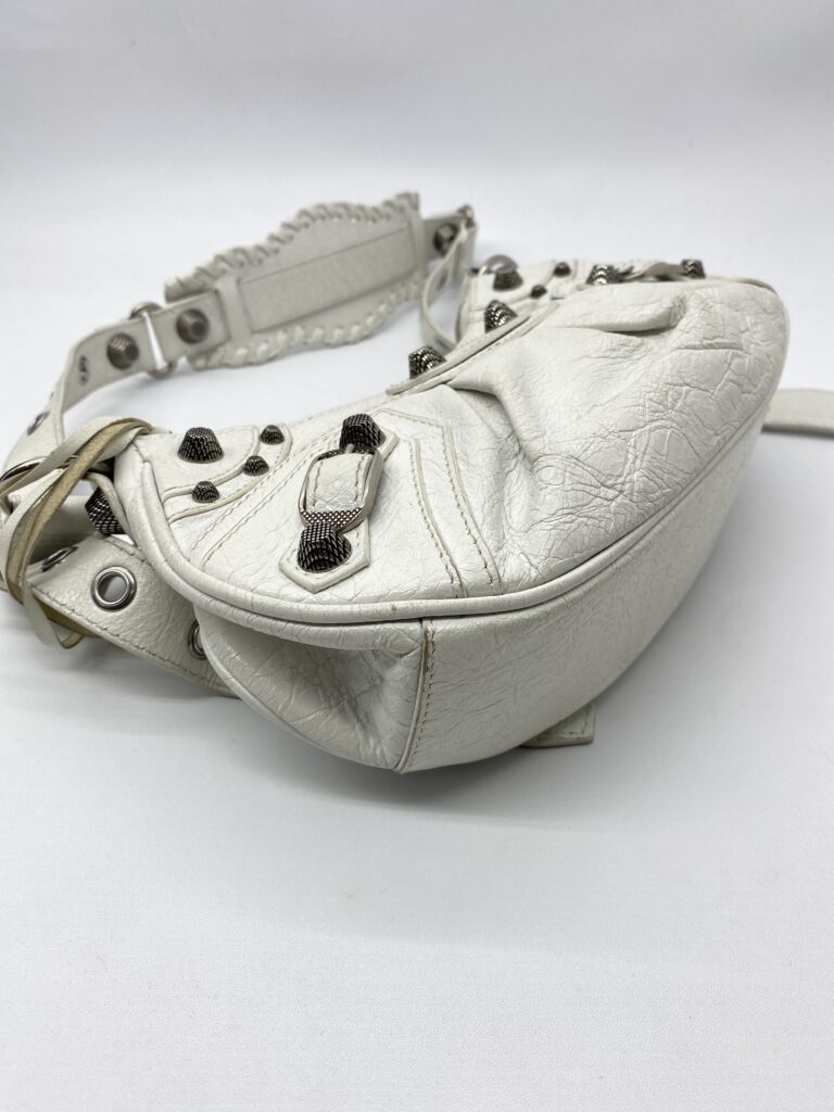 Balenciaga Le Cagole Xs White SHW
