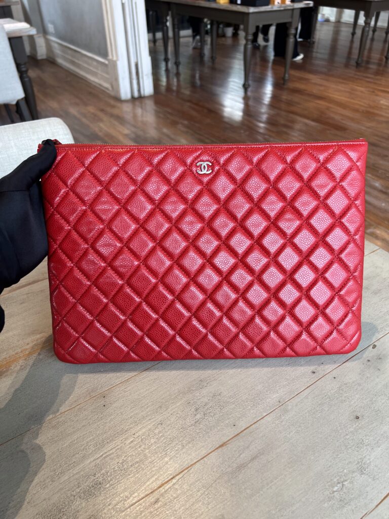 Chanel Ocase Red Caviar RHW