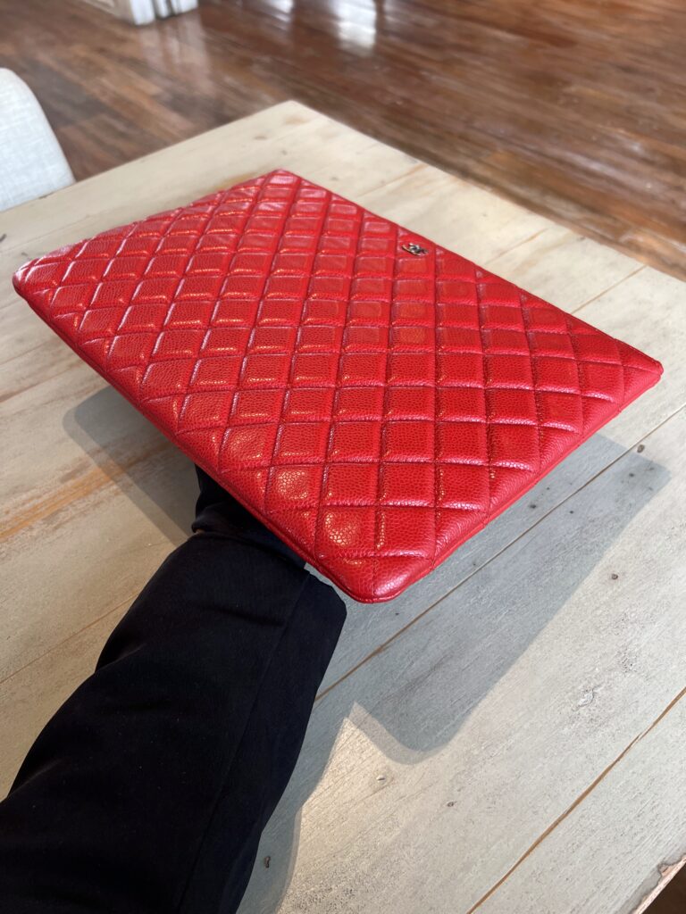 Chanel Ocase Red Caviar RHW