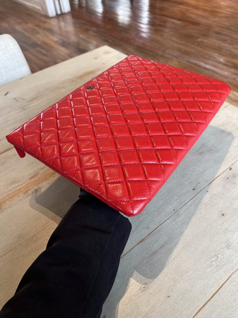 Chanel Ocase Red Caviar RHW