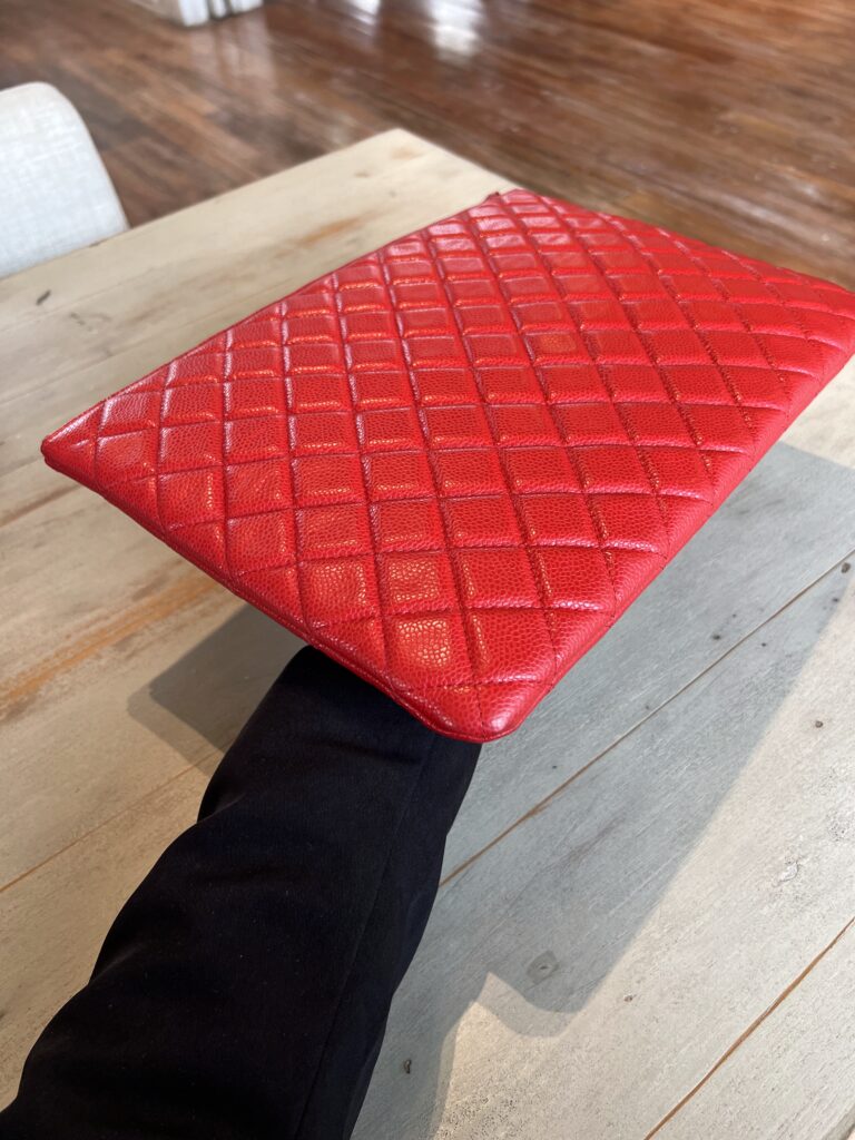 Chanel Ocase Red Caviar RHW
