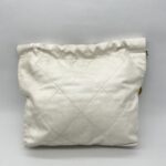Chanel C22 Small Lambskin White GHW