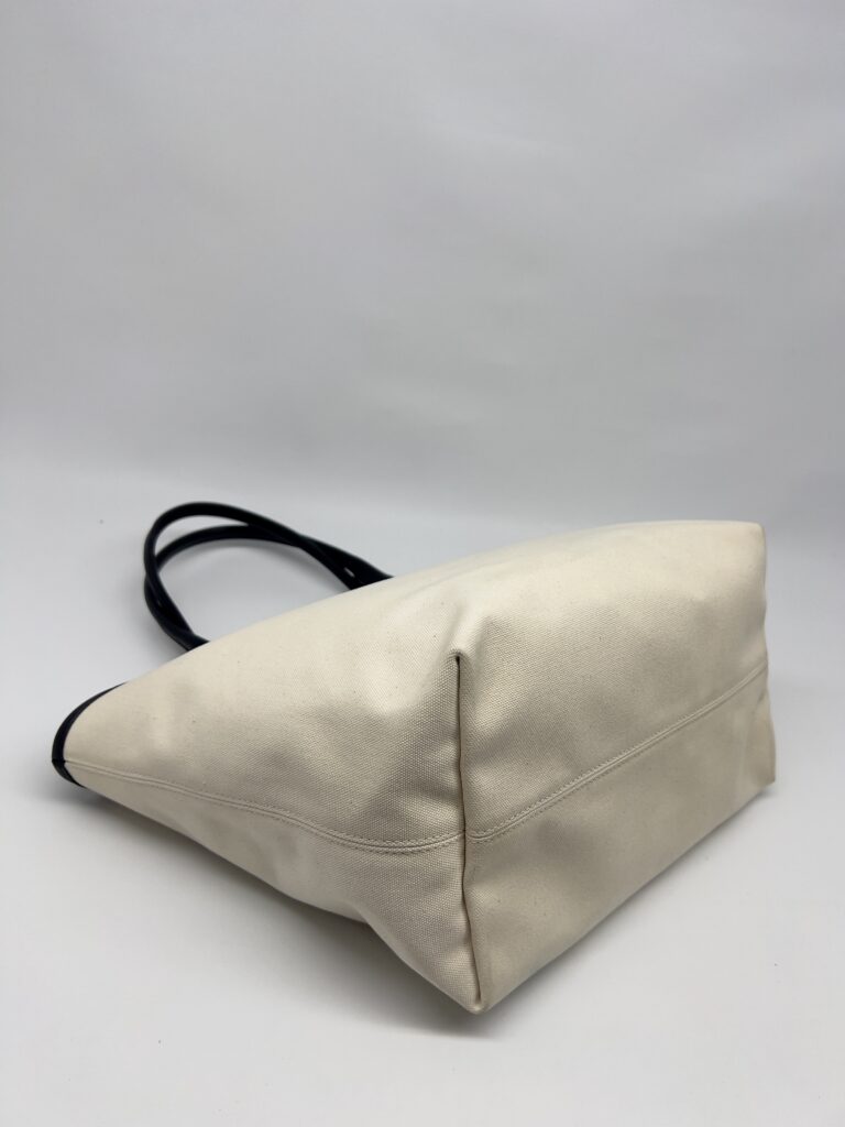 Balenciaga Cities Paris Jumbo Tote Canvas White Black