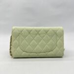 Chanel WOC Caviar Mint Green LGHW