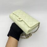 Chanel WOC Caviar Mint Green LGHW