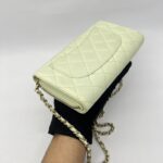 Chanel WOC Caviar Mint Green LGHW