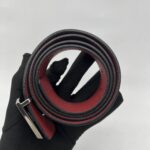 Louis Vuitton Tilt Re-Versible Belt Red Black