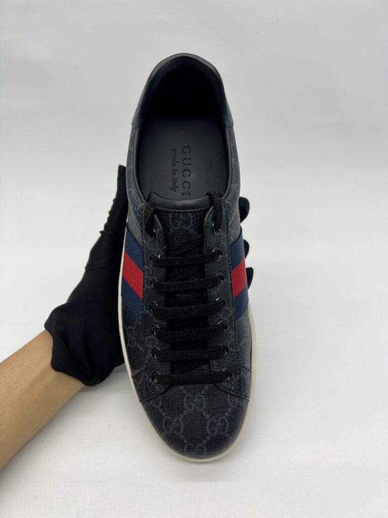 Gucci Ace Sneakers GG Supreme Black