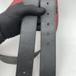 Louis Vuitton Tilt Re-Versible Belt Red Black