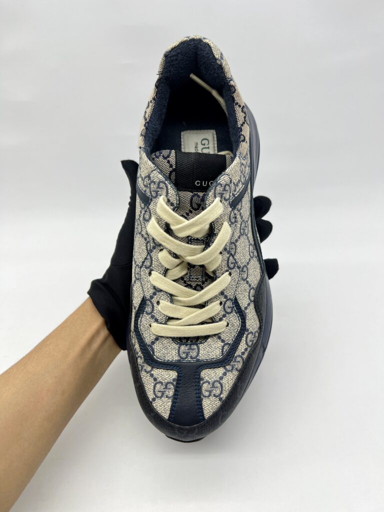Gucci Rhyton Sneakers GG Supreme Blue