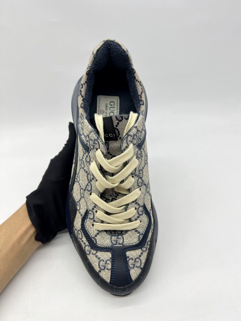 Gucci Rhyton Sneakers GG Supreme Blue