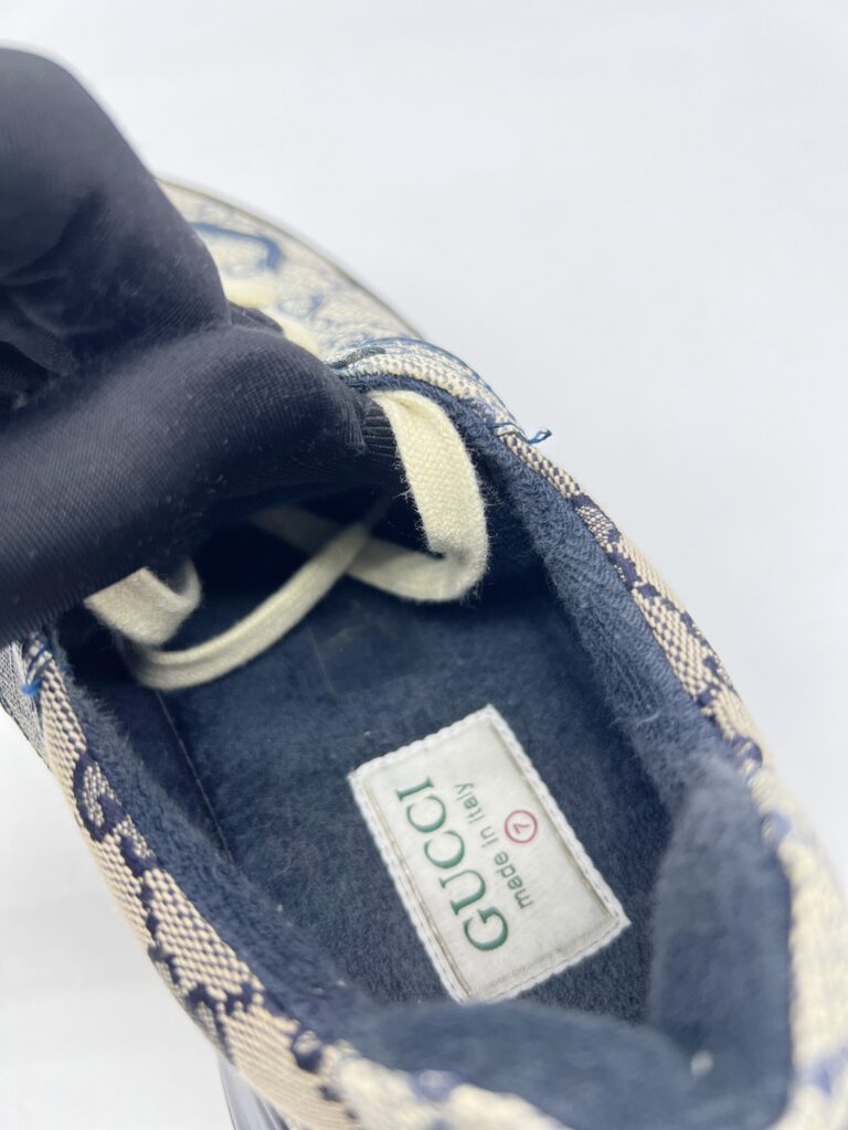 Gucci Rhyton Sneakers GG Supreme Blue