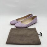 Bottega Veneta Ballerina Flat Purple