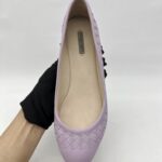 Bottega Veneta Ballerina Flat Purple