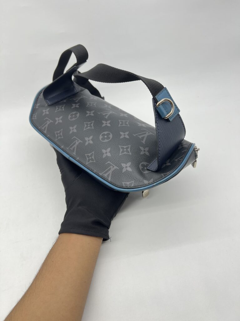 Louis Vuitton Bumbag Epi Blue Monogram Eclipse