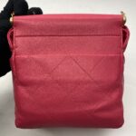 Chanel Small Bucket Chain Lambskin Pink Fuchsia GHW