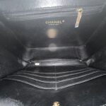 Chanel Filigree Vanity Caviar Navy Black GHW