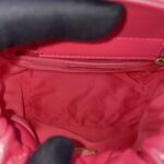 Chanel Small Bucket Chain Lambskin Pink Fuchsia GHW