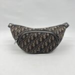 Dior Belt Bag Oblique Brown Grey