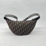 Dior Belt Bag Oblique Brown Grey