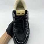 Gucci Ultrapace Sneakers Suede Mesh Black Ivory