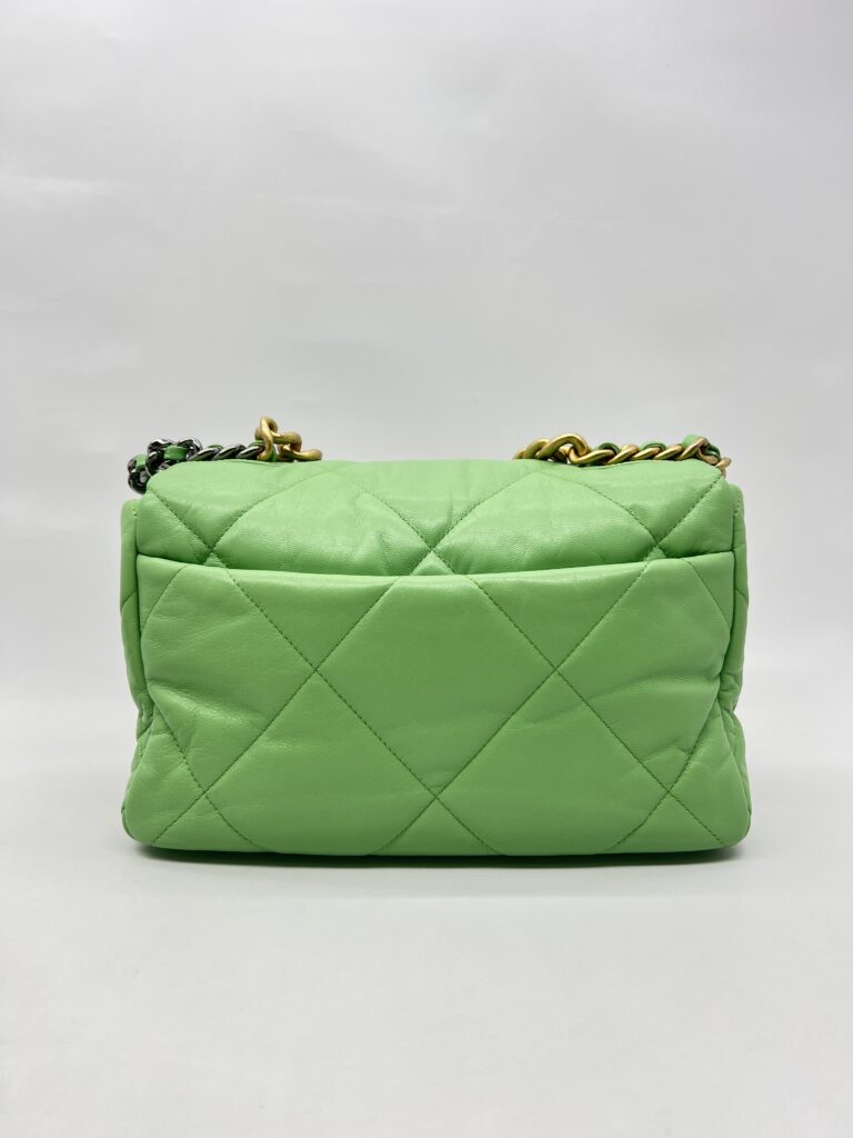 Chanel C19 Large Lambskin Green