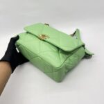 Chanel C19 Large Lambskin Green