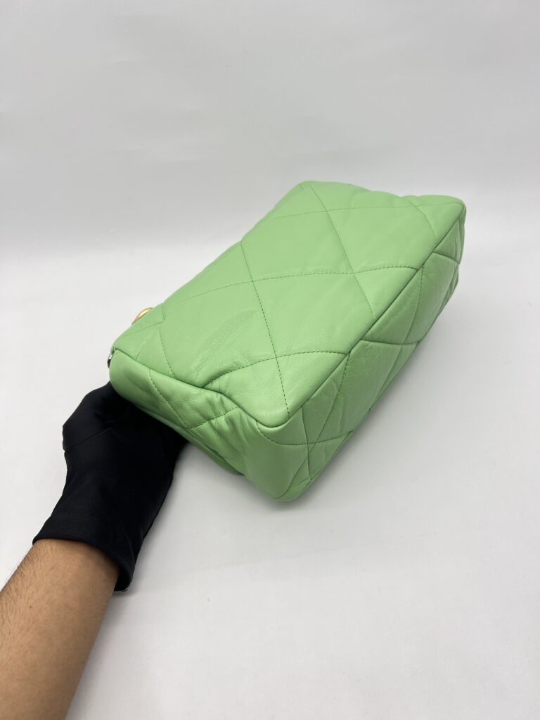 Chanel C19 Large Lambskin Green