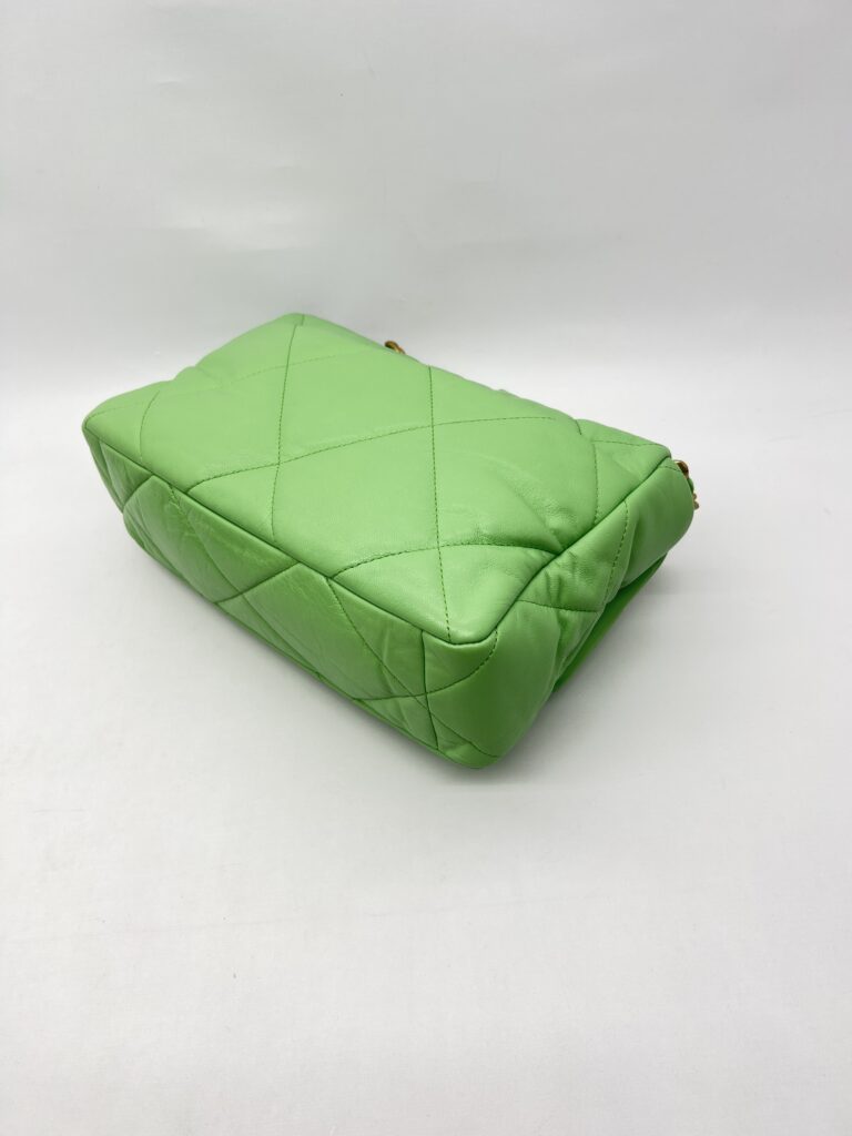 Chanel C19 Large Lambskin Green