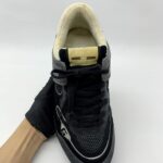 Gucci Ultrapace Sneakers Suede Mesh Black Ivory