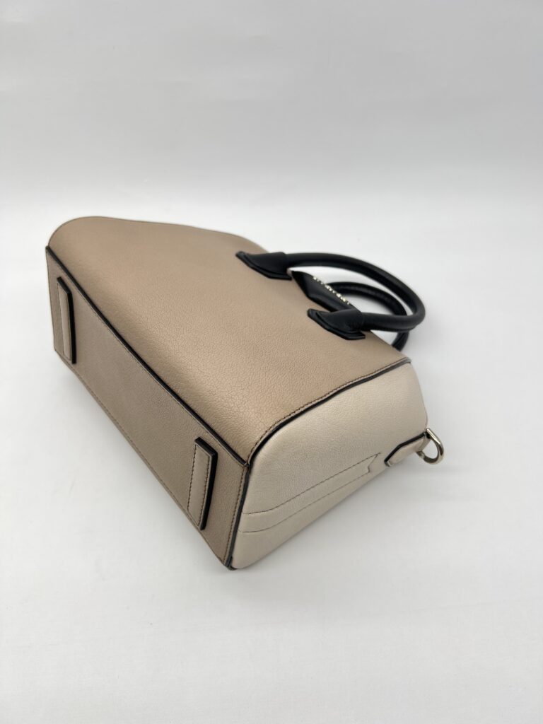 Givenchy Mini Antigona Beige Linen Multicolor SHW