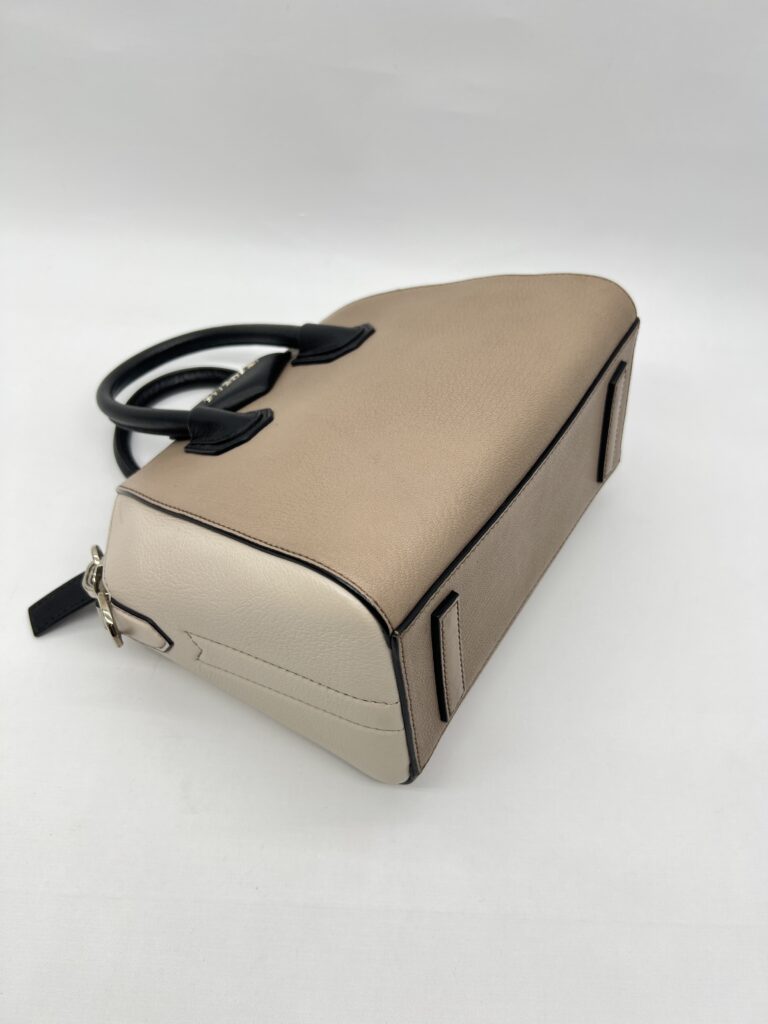 Givenchy Mini Antigona Beige Linen Multicolor SHW