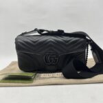 Gucci GG Marmount Shoulder All Black