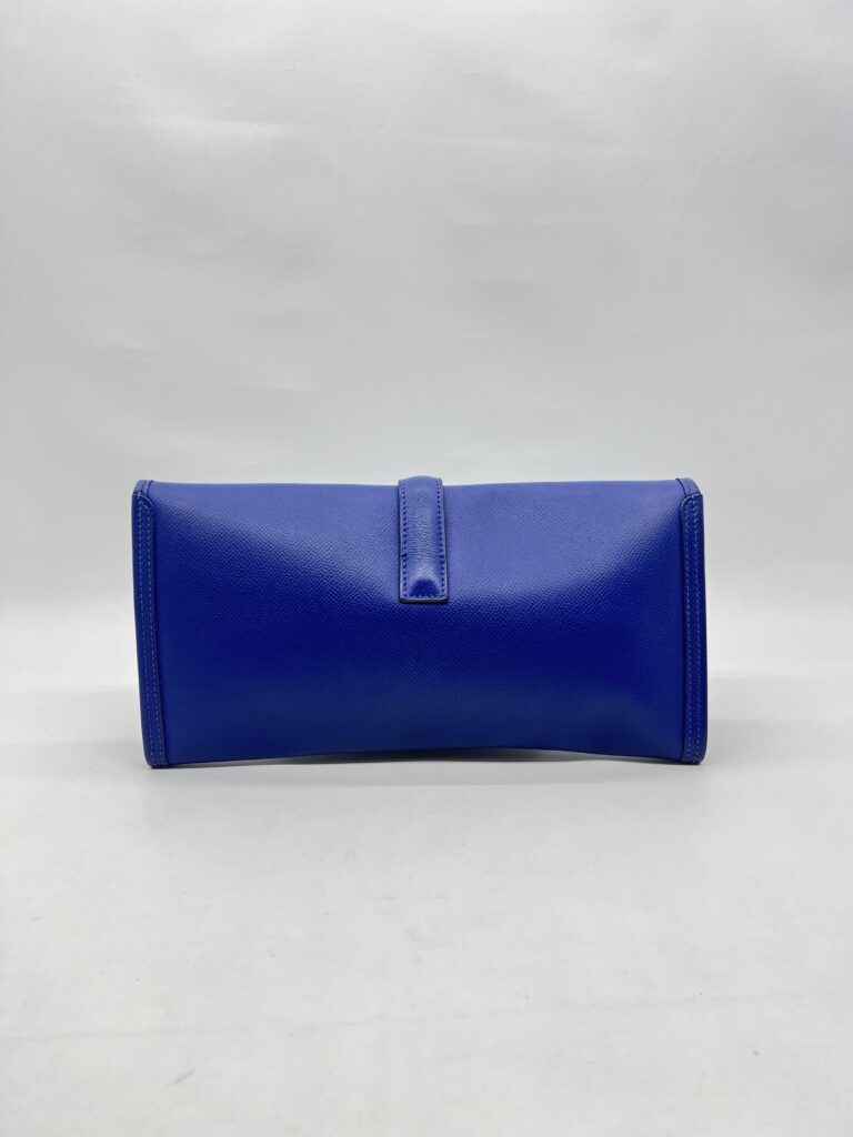 Hermes Jige 29 Blue Electric