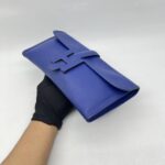 Hermes Jige 29 Blue Electric