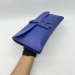 Hermes Jige 29 Blue Electric