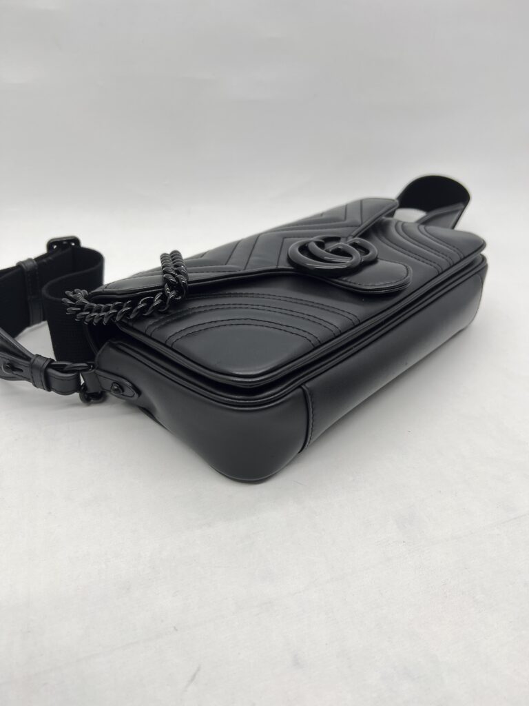 Gucci GG Marmount Shoulder All Black