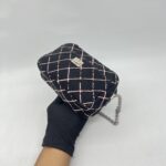 Chanel Reissue Camera Bag Jersey Black Pink